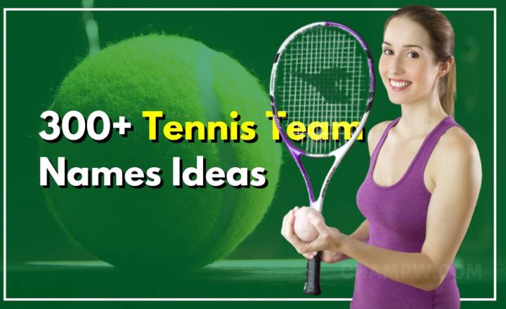 300 Creative Tennis Team Names